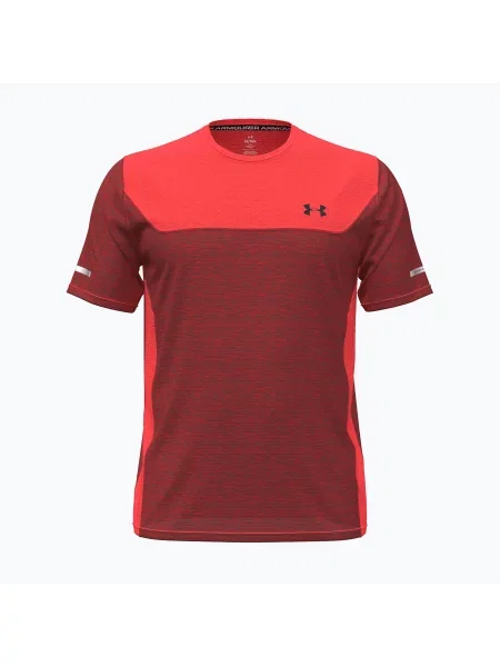 Tricou de antrenament pentru bărbați Under Armour Tech Utility venom red/black negru