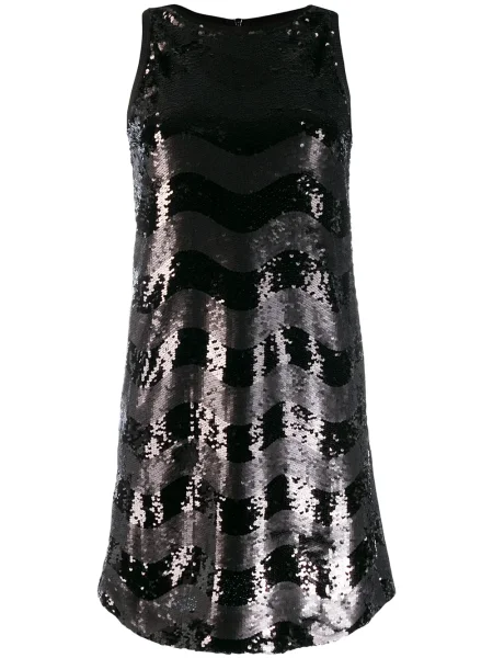 Rochie fără mâneci Emporio Armani fără mâneci de costum negru