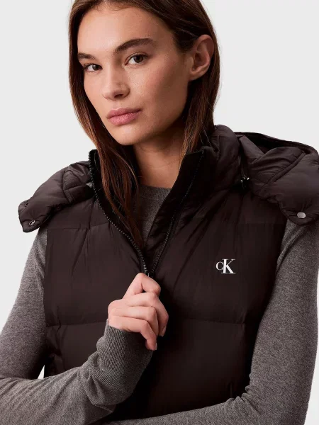 Джинсовый жилет Calvin Klein Jeans черный