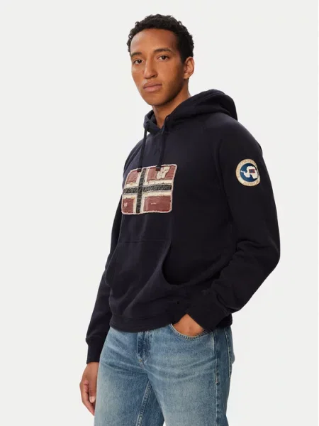 Napapijri Hanorac Sweat H Bleumarin