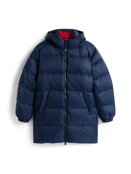 Tommy Jeans Χειμερινό μπουφάν ESSENTIAL ναυτικό μπλε