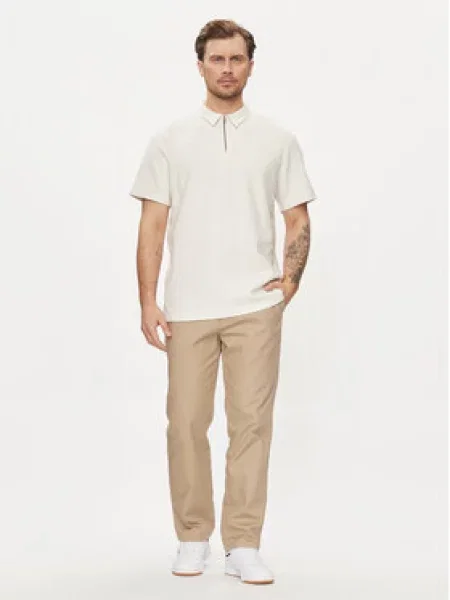 Wrangler Polokošile Rugby Écru