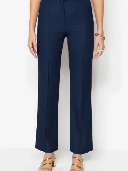 Pantaloni Trendyol albastru
