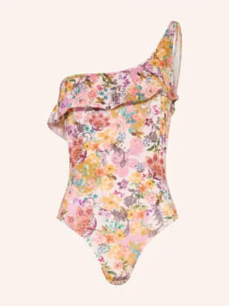 Watercult Jednoramienny Kostium Kąpielowy Pretty Boho rosa
