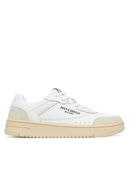 Sneakersy Just Cavalli białe