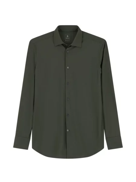 Cămașă Boggi Milano stretch verde