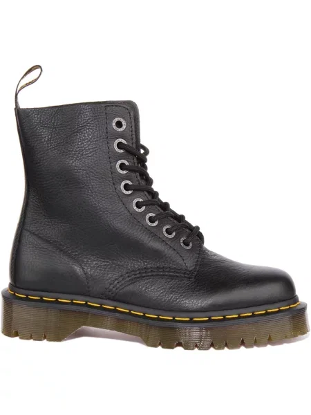 Botki Dr. Martens sznurowane skórzane czarne