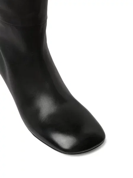 Botine Marsell din piele negru