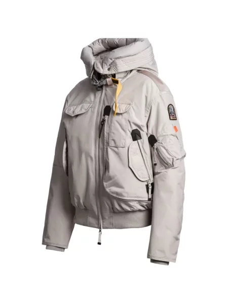 Geacă bomber Parajumpers cu glugă gri