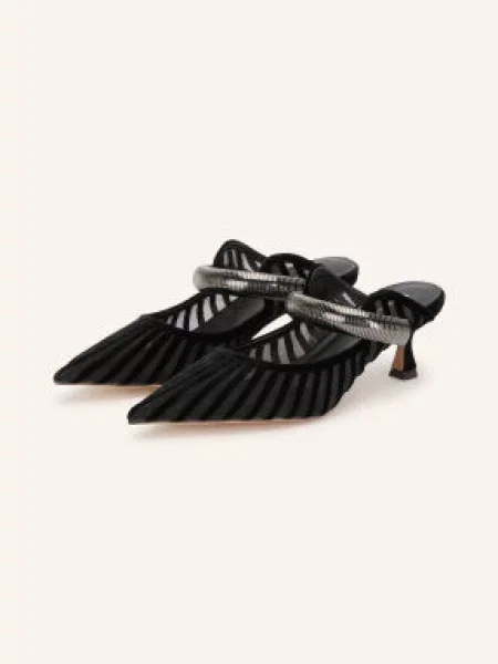 Lola Cruz Mules Alexa černá