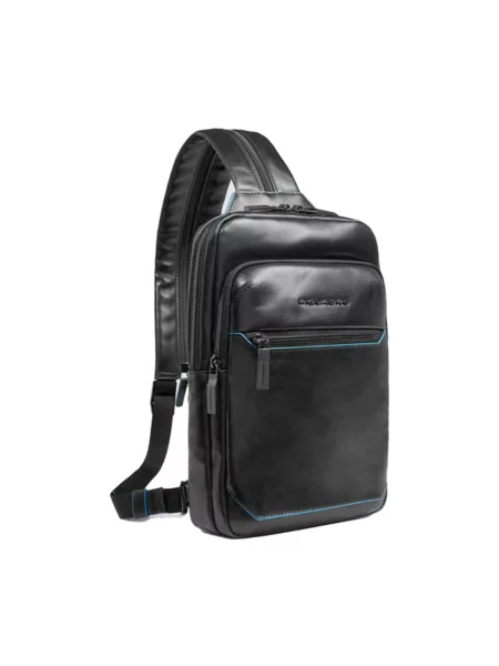 Torba Piquadro skórzana czarna