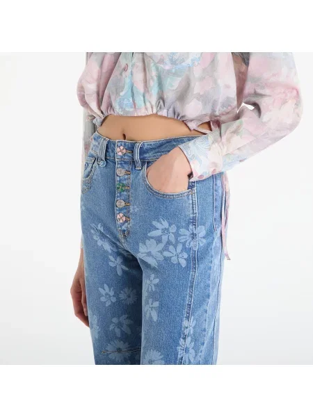 Kalhoty Desigual modré