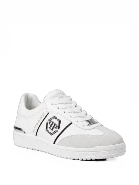 Sneakersy Philipp Plein retro białe