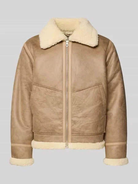 Kurtka z imitacji skóry model ‘LIVERPOOL AVIATOR’ Jack & Jones