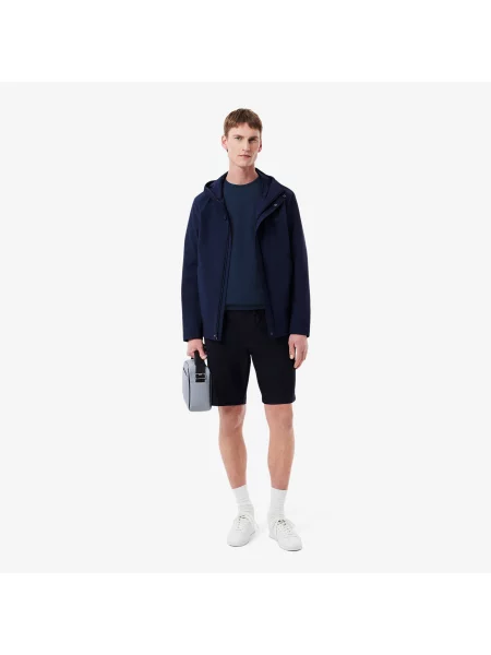 Lacoste Bluza Z Polaru Klasyczny Krój granatowa