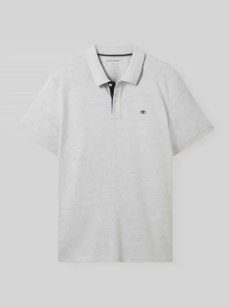 Koszulka polo o kroju regular fit z mieszanki bawełny i Tom Tailor