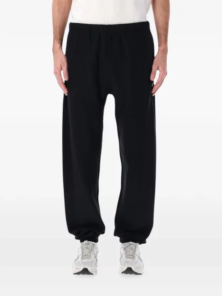 Pantaloni Champion alergare cu autograf negru