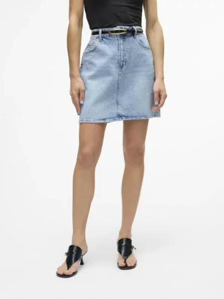 Φούστα τζιν Vero Moda μπλε