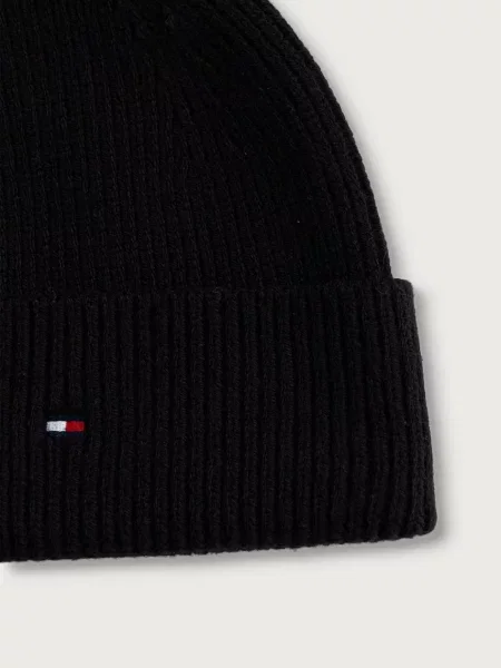 Tommy Hilfiger Zestaw szalik i czapka czarny