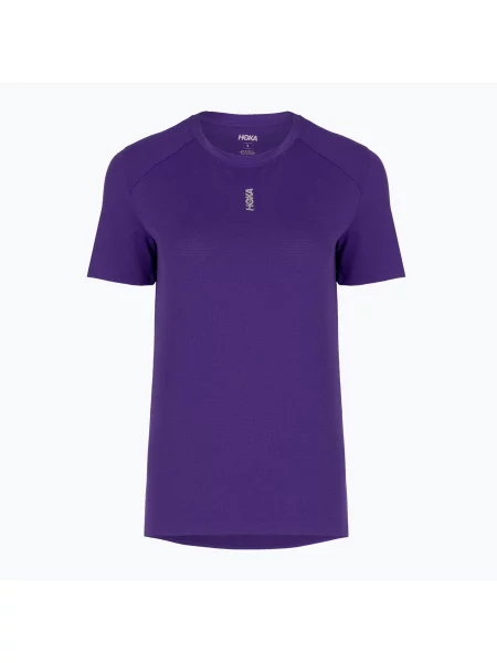 Tricou de alergare pentru femei HOKA EveryRun Short Sleeve cosmic purple violet