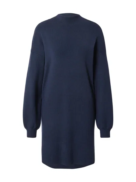 VERO MODA Pletené šaty VMNANCY námornícka modrá