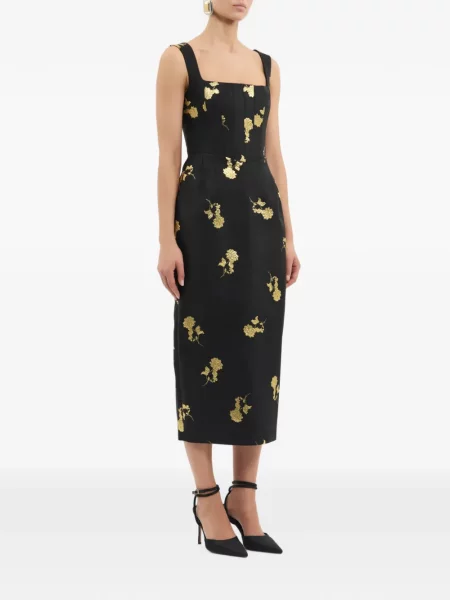 Rochie midi Rebecca Vallance negru