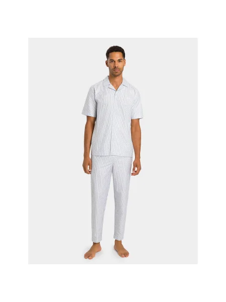 Hanro Pizsama Regular Fit fehér