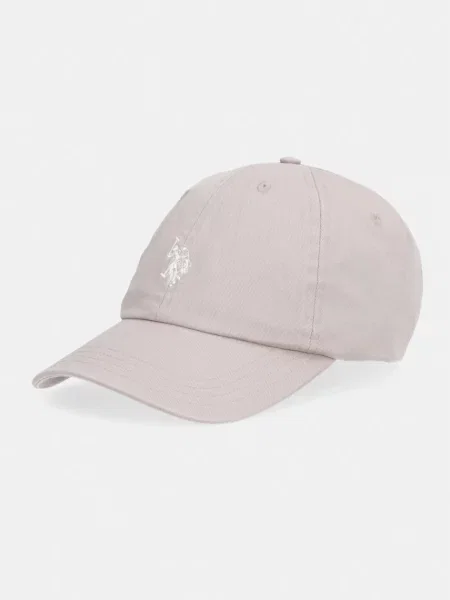 U.S. Polo Assn. kšiltovka OUTLINE DHM WASHED CASUAL hnědá