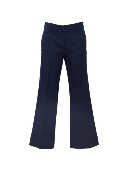 Pantaloni Ql2 evazate albastru