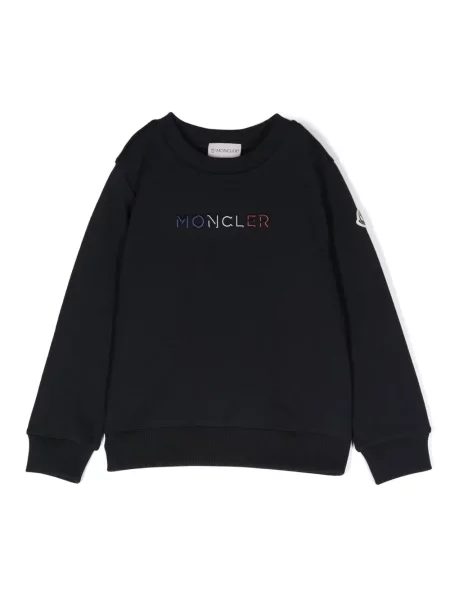 Bluza dziecięca Moncler Enfant niebieska