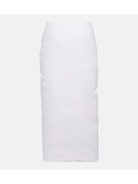 Fustă tip creion Prada alb