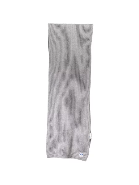 Fular North Sails tricotate cu autograf gri