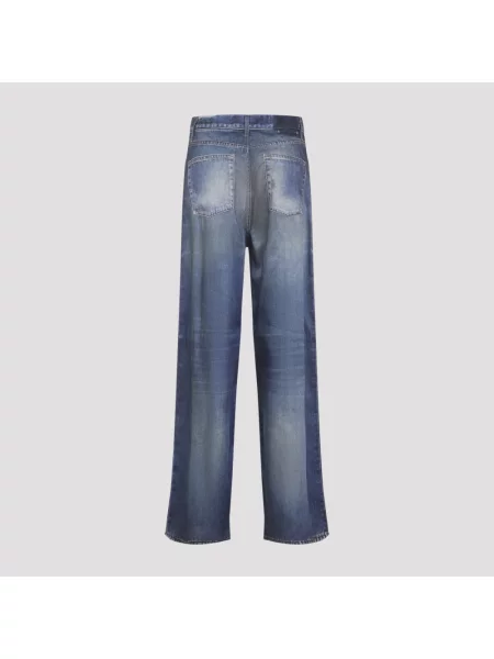 Jeansy boyfriendy Golden Goose niebieskie