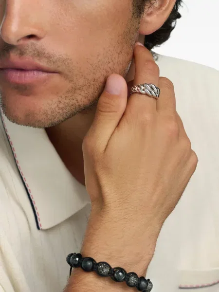 Пръстен Nialaya Jewelry сребристо