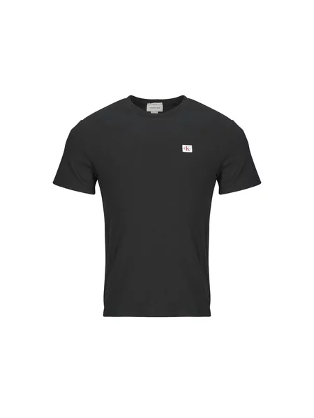 Majica Calvin Klein s kratkimi rokavi črna