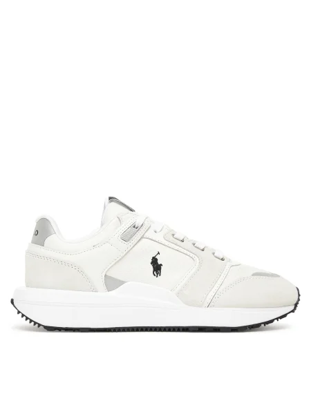 Sneakers Polo Ralph Lauren Train 89 V2 Suede-Paneled Sneaker alb