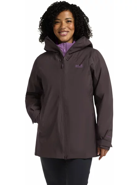 Куртка Jack Wolfskin фиолетовая