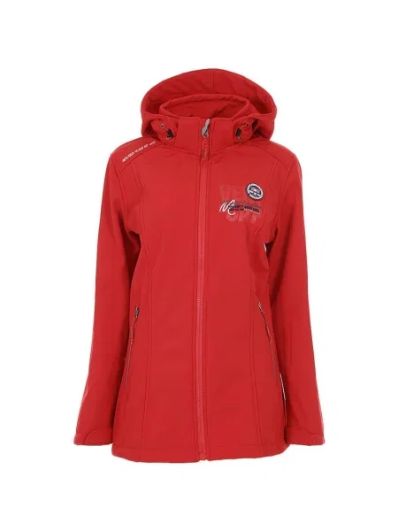 Geacă Vent Du Cap softshell roșu