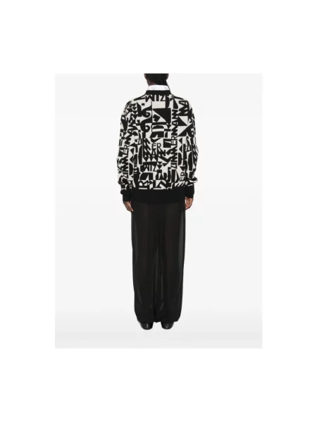 Sweter Zimmermann z logo czarny