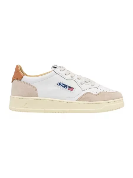 Sneakersy Autry białe