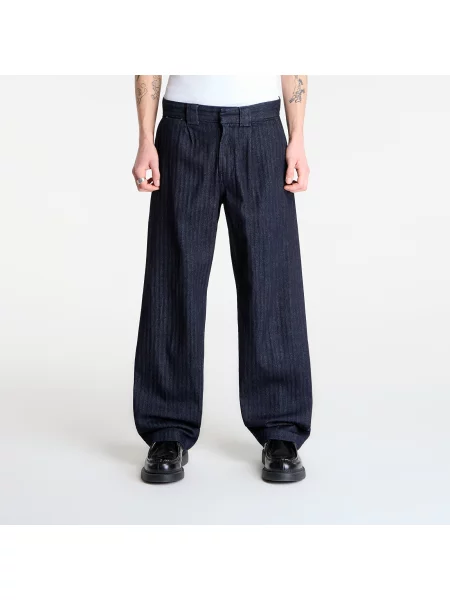 Blugi Dickies Selvedge Herringbone Denim Rinsed Black negru