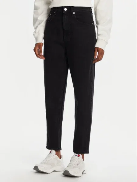 Tommy Jeans Džínsy tmavomodrá čierna