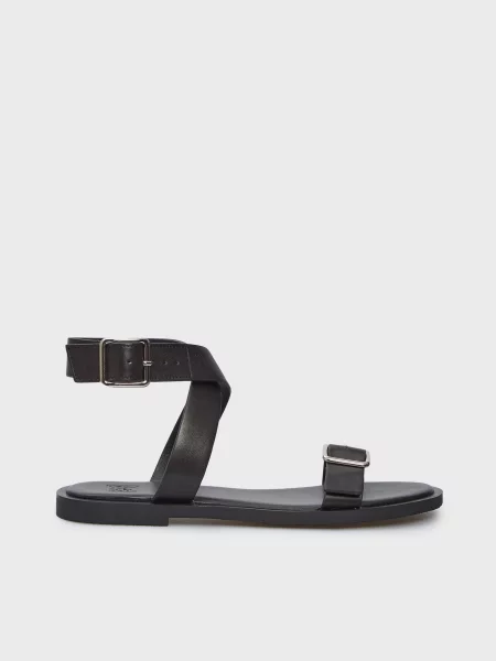 Шкіряні Сандалії PRPY чорний