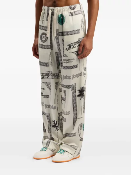 Pantaloni Palm Angels cu imagine