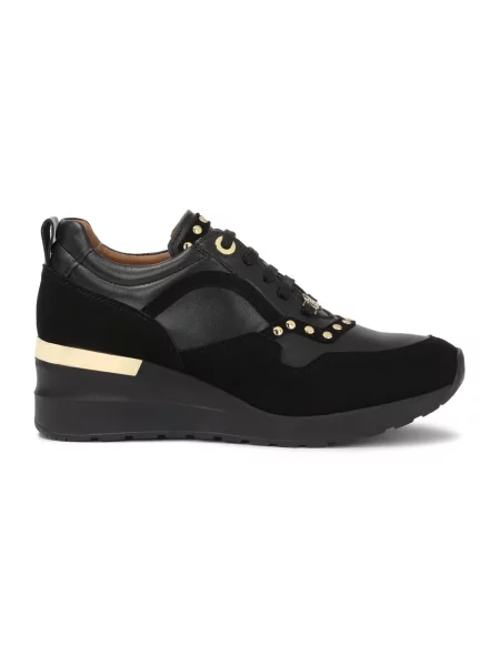 Sneakersy Kazar zamszowe czarne
