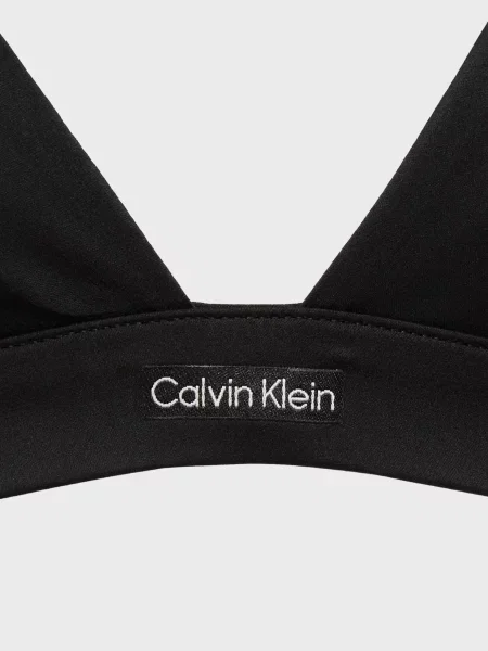 Без подкладки бюстгальтер Calvin Klein черный