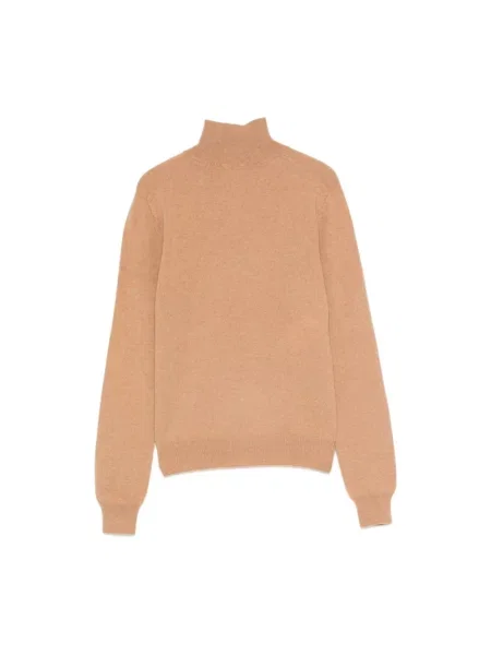 Sweter Alberta Ferretti brązowy
