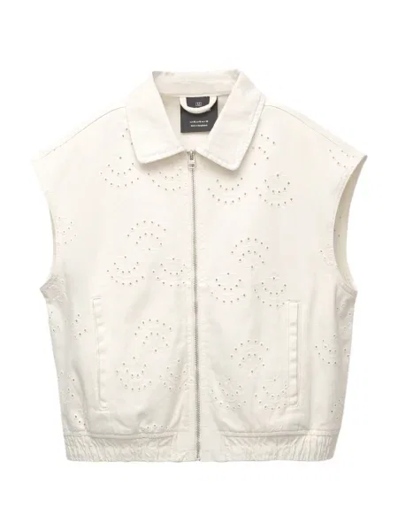 Pull&Bear Vestă ecru