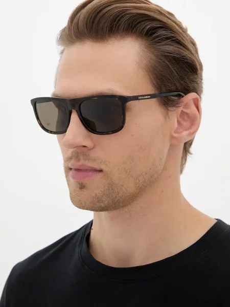 Dolce & Gabbana ochelari de soare pentru bărbați maro