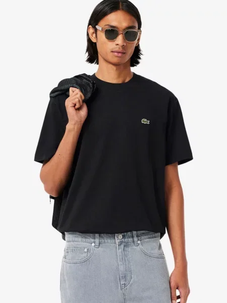 Класична футболка Lacoste чорна